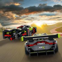aston martin lego - LEGO Speed Champions Aston Martin Valkyrie AMR Pro ir Aston Martin Vantage GT3 76910 - 5 nuotrauka