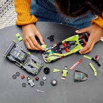 aston martin lego - LEGO Speed Champions Aston Martin Valkyrie AMR Pro ir Aston Martin Vantage GT3 76910 - 8 nuotrauka