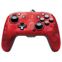came pulteliai - PDP Faceoff Deluxe  Audio - Red Camo laidinis Nintendo Switch - 3 nuotrauka