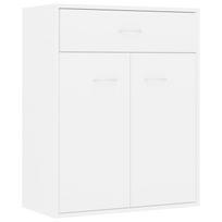 Komoda VLX Sideboard, balta, 30 x 60 x 75 cm
