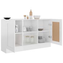 komoda 120 - Komoda VLX Sideboard, balta, 30.5 x 120 x 70 cm - 5 nuotrauka