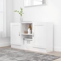 komoda 120 - Komoda VLX Sideboard, balta, 30.5 x 120 x 70 cm - 7 nuotrauka