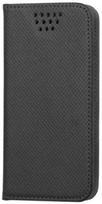 realme gt neo 3 - GreenGo Universal Smart Book Case 4.7-5.3" Black - 1 nuotrauka