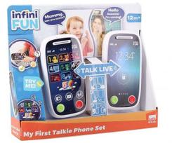 zaidimo telefona - Interaktyvus žaislas Infini Fun My First Talkie Phone Set - 1 nuotrauka