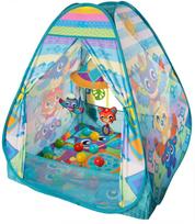 zaidimu nameliai - Žaidimų maniežas su kamuoliukais Playgro 0187626, 80 cm x 80 cm - 1 nuotrauka