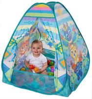 zaidimu nameliai - Žaidimų maniežas su kamuoliukais Playgro 0187626, 80 cm x 80 cm - 2 nuotrauka