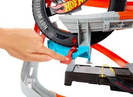 hot wheels garazas - Hot Wheels trasa „Padangų gamykla“ GJL16 - 3 nuotrauka