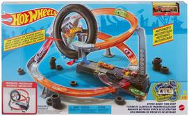 hot wheels garazas - Hot Wheels trasa „Padangų gamykla“ GJL16 - 5 nuotrauka