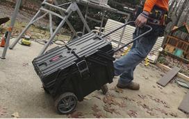 deze keter - Keter Cantilever Mobile Cart Job Box - 5 nuotrauka