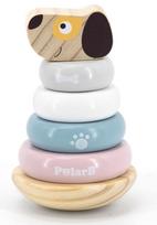 viga polarb - Lavinimo žaislas VIGA Stacking Puppy - 1 nuotrauka