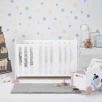 kinderkraft lovyte - Vaikiška lova KinderKraft Stello, balta, 123x63 cm - 8 nuotrauka
