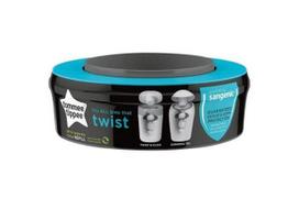 skaidrus maiseliai - Maišeliai sauskelnėms Tommee Tippee Sangenic Twist Refill, 0.5 l - 1 nuotrauka