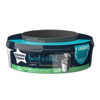 skaidrus maiseliai - Maišeliai sauskelnėms Tommee Tippee Sangenic Twist Refill, 0.5 l - 3 nuotrauka