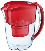 aquaphor filtravimo indas - Vandens filtravimo indas Aquaphor Jasper, 2.8 l, skaidri/raudona - 2 nuotrauka