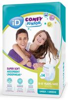 Sauskelnės iD Comfy Junior Pants, 8-15 dydis, 47 kg, 14 vnt.