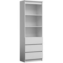 balta spinta 35 - Spintelė Top E Shop Olimp, balta, 60x35x180 cm - 1 nuotrauka