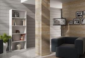lentynose - Lentyna Top E Shop Shelf Unit 60cm White - 2 nuotrauka