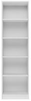 lentyna spinta - Spinta Top E Shop R50 Biel, balta, 30 cm x 50 cm x 181 cm - 2 nuotrauka