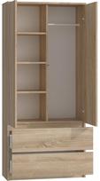 malwa spinta - Spinta Top E Shop Malwa SS-90, ąžuolo, 90x50x180 cm - 2 nuotrauka