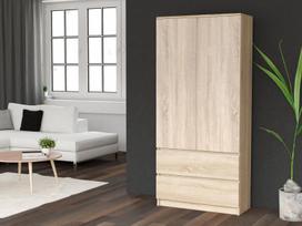 malwa spinta - Spinta Top E Shop Malwa SS-90, ąžuolo, 90x50x180 cm - 3 nuotrauka