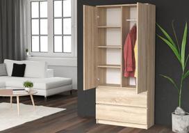 malwa spinta - Spinta Top E Shop Malwa SS-90, ąžuolo, 90x50x180 cm - 4 nuotrauka