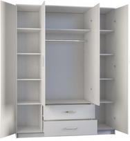 spinta - Spinta Top E Shop Romana 160, balta, 160x52x205 cm - 2 nuotrauka