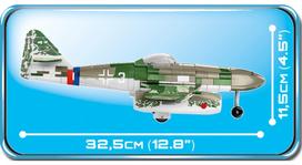 konstruktorius cobi - Konstruktorius Cobi Historical Collection Messerschmitt Me262 A-1a, 390 vnt. - 4 nuotrauka