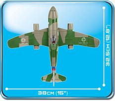 konstruktorius cobi - Konstruktorius Cobi Historical Collection Messerschmitt Me262 A-1a, 390 vnt. - 5 nuotrauka