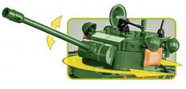 konstruktorius cobi - Konstruktorius Cobi Historical Collection M4A3E8 Sherman Easy Eight, 745 vnt. - 4 nuotrauka