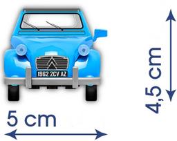 konstruktorius cobi - Konstruktorius Cobi Youngtimer Collection Citroen 2CV Type AZ 1962, 82 vnt. - 3 nuotrauka