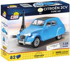 konstruktorius cobi - Konstruktorius Cobi Youngtimer Collection Citroen 2CV Type AZ 1962, 82 vnt. - 5 nuotrauka