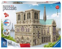 ravensburger 3d puzzle - Ravensburger 3D Puzzle Notre Dame 12523 - 1 nuotrauka
