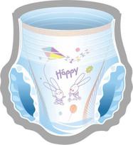 bella happy - HAPPY JUNIOR PANTS sauskelnės-kelnaitės vaikams 11-18 kg N22 - 2 nuotrauka