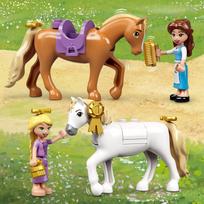 zirgas zaislai - LEGO DISNEY Gražuolės ir Auksaplaukės karališkosios arklidės 43195 - 7 nuotrauka