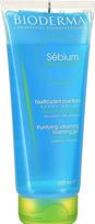 BIODERMA putojantis gelis-prausiklis į spuogus linkusiai, riebiai ar mišriai odai Sébium Foaming Gel 200 ml