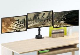 laikiklis maclean - Maclean MC-811 Desk Holder 3 Monitors - 4 nuotrauka