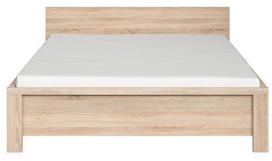 Lova Black Red White Kaspian Sonoma Oak, 140 x 200 cm