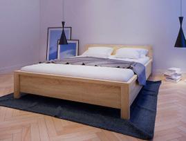 ciuziniai 140 200 - Lova Black Red White Kaspian Sonoma Oak, 140 x 200 cm - 5 nuotrauka