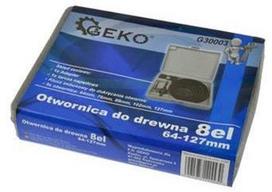 karuna 127mm - Geko Holesaw Set 64-127mm 8pcs - 3 nuotrauka
