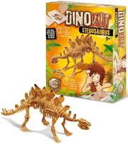 dinozaurai zaislai - Buki France DinoKit Stegosaure - 2 nuotrauka