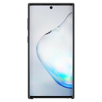 samsung note 10 dekliukas - Samsung Silicone Back Case For Samsung Galaxy Note 10 Black - 2 nuotrauka