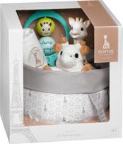 naujagimiui dovanoj - VULLI Sophie la girafe krepšelis su dovanomis naujagimiui 0m+ 516359 - 2 nuotrauka