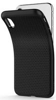 iphone xr deklas - Spigen Liquid Air Back Case For Apple iPhone XR Black - 2 nuotrauka