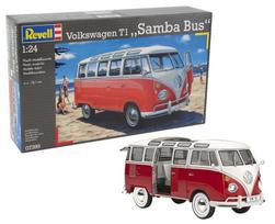 revell konstruktoriai - Revell VW T1 Samba Bus 1:24 07399R - 2 nuotrauka