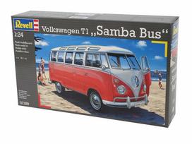 revell konstruktoriai - Revell VW T1 Samba Bus 1:24 07399R - 4 nuotrauka