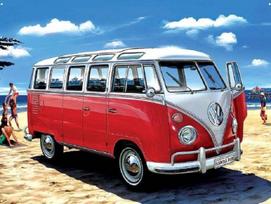 revell konstruktoriai - Revell VW T1 Samba Bus 1:24 07399R - 8 nuotrauka