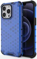 Hurtel Honeycomb armor cover for iPhone 13 Pro, apple iphone 13 pro, mėlyna