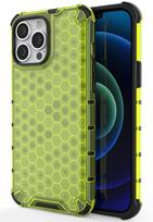 Hurtel Honeycomb Iphone 13 mini, apple iphone 13 mini, žalia