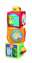 lavinamasis kudikio - Kaladėlės WinFun Stack'N Play Activity Block 0613 - 1 nuotrauka