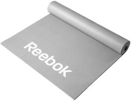 dvipusis kilimelis - Dvipusis treniruočių kilimėlis Reebok Yoga – pilkas, 4 mm - 8 nuotrauka